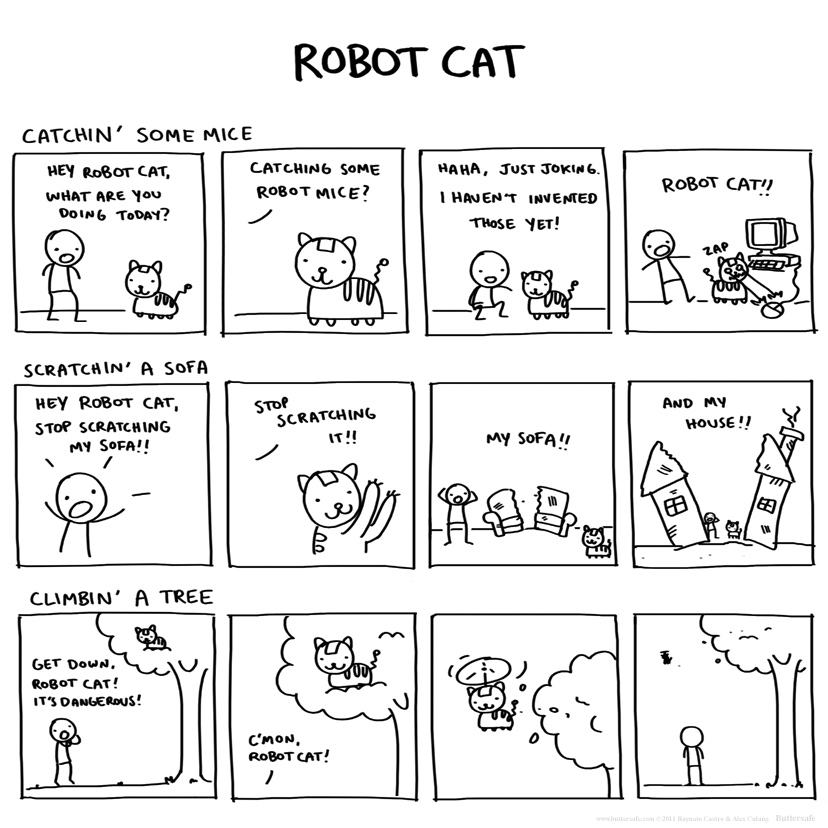 Buttersafe » Robot Cat