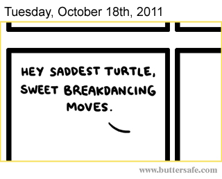 Breakdancing Turtle